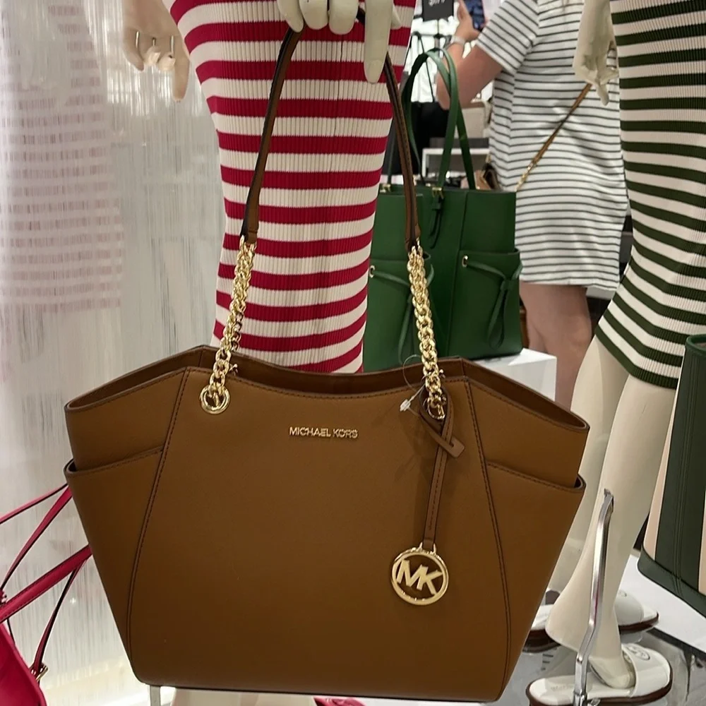 Michael Kors MICHAEL KORS 
Jet Set Large Saffiano Leather Shoulder Tote Bag

NWT - Picture 7 of 16